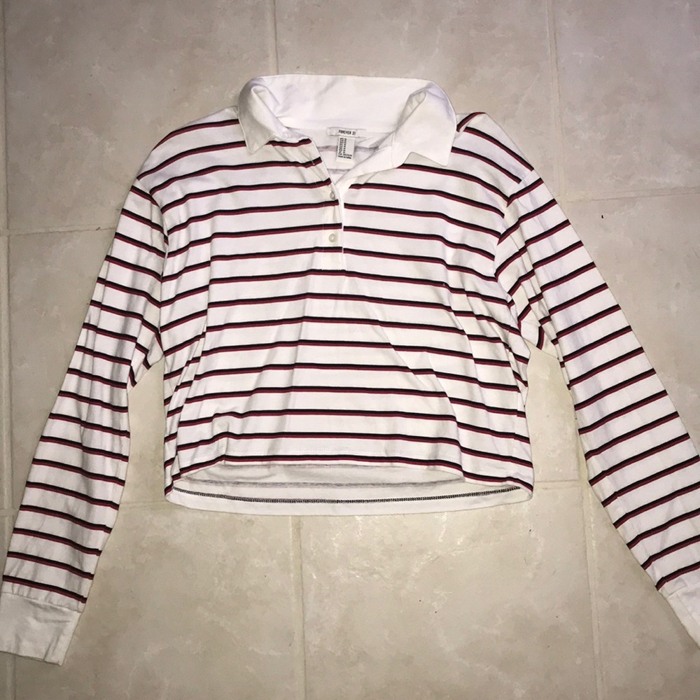 Forever 21 cropped long sleeve